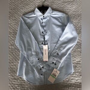 Boy’s Calvin Klein long sleeve dress shirt NWT size 8, slim fit